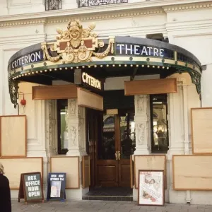 EXTERIOR SHOT OF THE CRITERION THEATRE IN LONDON, 07 / 10 / 1992
