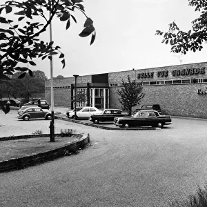 Exterior view of Belle Vue Granada bowl, Greater Manchester. 7th June 1971