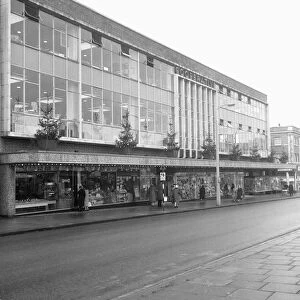 Exterior view Bexley Heath Co-Op combined supermarket and department store