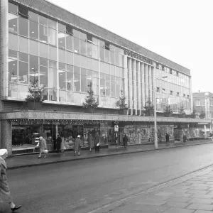 Exterior view Bexley Heath Co-Op combined supermarket and department store Exterior view Bexley Heath Co-Op combined supermarket and department store