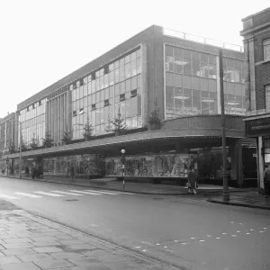 Exterior view Bexleyheath Co-Op combined supermarket and department store Exterior view Bexleyheath Co-Op combined supermarket and department store