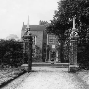 Exterior View of Chequers Country House Print, 1922