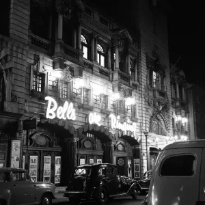 Exterior View of the Coliseum Theatre Print, April 1958