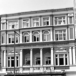 Exterior view of the Duke of Yorks theatre in St Martins Lane, London Circa 1971