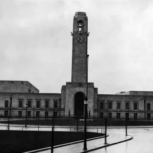 16th June 1938 Print of Swansea Civic Centre, Wales