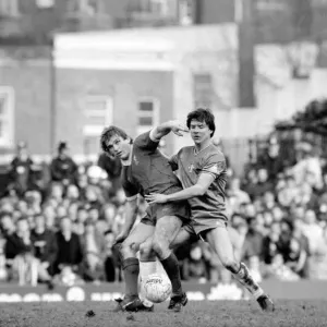 F. A Cup Football. Chelsea 2 v. Liverpool 0 February 1982 LF08-29-073 F. A Cup Football. Chelsea 2 v. Liverpool 0 February 1982 LF08-29-073
