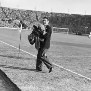 F. A International, England 2 v Ireland 3 at the Empire Stadium (Wembley Stadium)