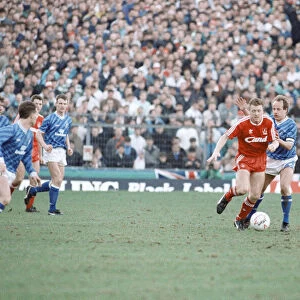 FA Cup 4th round match at The Den. Final score Millwall 0 v Liverpool 2