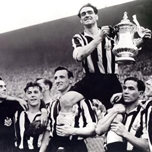 FA Cup Final 1952. Newcastle United vs Arsenal. 3rd May 1952