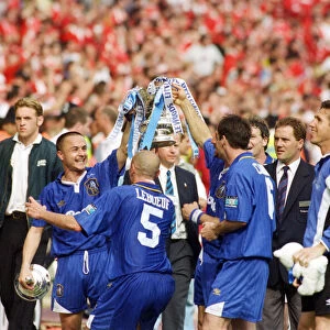 FA Cup Final, Chelsea v Middlesbrough. Chelsea won 2-0. Pictured are Dennis Wise