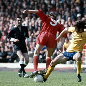 FA Cup Final at Wembley Stadium Arsenal 2 v Liverpool 1 Steve Heighway in a