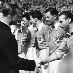 1953 FA Cup Final Print: Blackpool v Bolton at Wembley 1953 FA Cup Final Print: Blackpool v Bolton at Wembley