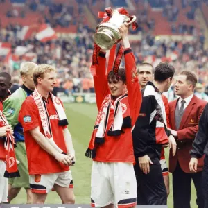 FA Cup Final at Wembley Stadium. Manchester United 1 v Liverpool 0 FA Cup Final at Wembley Stadium. Manchester United 1 v Liverpool 0