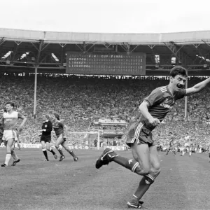 FA Cup Final at Wembley Stadium, Saturday 10th May 1986. Liverpool 3 v Everton 1