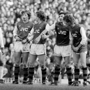 FA Cup Fourth Roound at Highbury January 1983 Arsenal v Leeds United Arsenal
