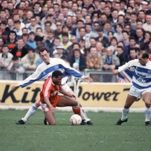 FA Cup Quarter Final match at Loftus Road. Queens Park Rangers 2 v Liverpool 2