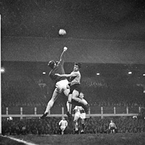 FA Cup Quarter Final Second Replay at Leeds Road Huddersfield March 1964 Manchester