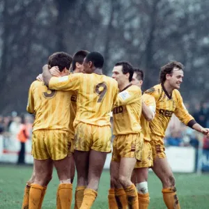 FA Cup Third Round match at Gardner Green Lane. Sutton United 2 v Coventry City 1
