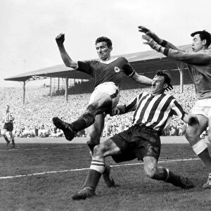 FA Cup Semi Final Leicester city v Sheffield United 1961 Gordon Banks goalkeeper