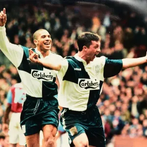 FA Cup Semi Final at Old Trafford. Aston Villa 0 v Liverpool 3 FA Cup Semi Final at Old Trafford. Aston Villa 0 v Liverpool 3