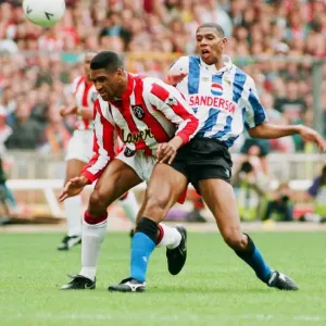 FA Cup Semi Final at Wembley Stadium. Sheffield Wednesday 2 v Sheffield United 1 FA Cup Semi Final at Wembley Stadium. Sheffield Wednesday 2 v Sheffield United 1