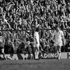 F.A Cup Semi Final - West Ham 1 v. Everton 1. April 1980 LF02-26-130 *** Local Caption F.A Cup Semi Final - West Ham 1 v. Everton 1. April 1980 LF02-26-130 *** Local Caption