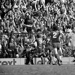 F.A Cup Semi Final - West Ham 1 v. Everton 1. April 1980 LF02-26-135 *** Local Caption