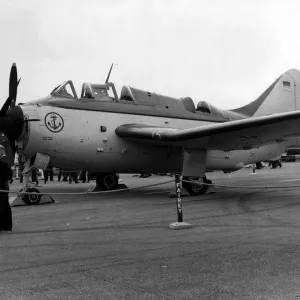 The Fairey Gannet aircraft on display at the 1958 Farnborough Airshow The Fairey Gannet aircraft on display at the 1958 Farnborough Airshow