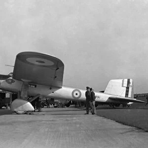The Fairey Long Rang Monoplane, seen here at RAF Cranwell before Squadron Leader O