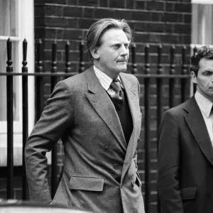 Falklands crisis. Michael Heseltine (left), Secretary of State for the Environment Falklands crisis. Michael Heseltine (left), Secretary of State for the Environment