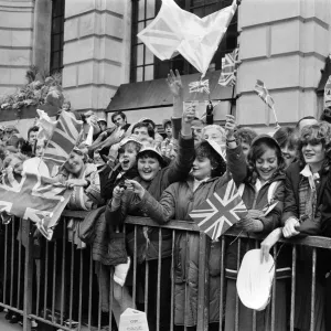 Falklands Victory Parade, London. 12th October 1982 Falklands Victory Parade, London. 12th October 1982