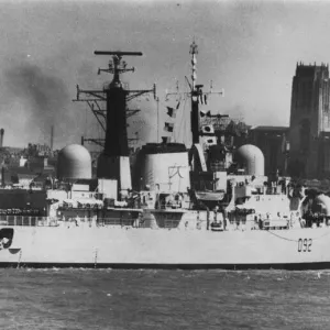 FALKLANDS WAR TASK FORCE - 1982 H. M. S. LIVERPOOL FALKLANDS WAR TASK FORCE - 1982 H. M. S. LIVERPOOL