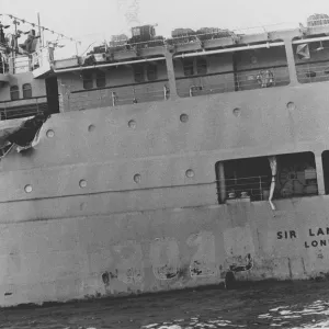 FALKLANDS WAR TASK FORCE - 1982, HMS SIR LANCELOT FALKLANDS WAR TASK FORCE - 1982, HMS SIR LANCELOT