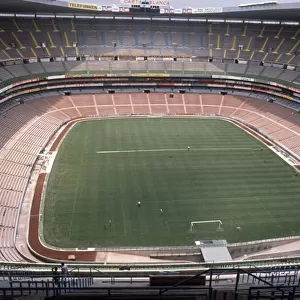 The famous Azteca Stadium in Mexico, pictured before the start of the 1970 World Cup