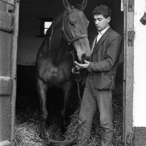 Arkle with Stable Boy Print, 1966 Arkle with Stable Boy Print, 1966
