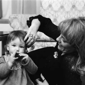 Famous TV presenter Esther Rantzens baby Emily is now 10 months old Famous TV presenter Esther Rantzens baby Emily is now 10 months old