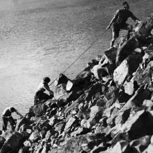The famous Wastwater Screes, hitherto regarded as unscalable The famous Wastwater Screes, hitherto regarded as unscalable