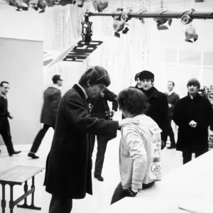 George Harrison Fan Encounter Print, 23rd February 1964
