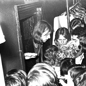 Fans mobbed Ebenezers Boutique in Silver Street, Durham when Adam Faith came to open it