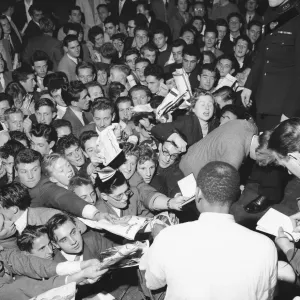 Lionel Hampton Autograph Print 1956 Empress Hall London Lionel Hampton Autograph Print 1956 Empress Hall London