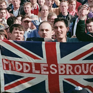 Fans during the Wolverhampton Wanderers v Middlesbrough match