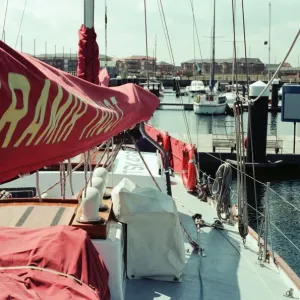 Hartlepool Marina Sailing Print 13th May 1996