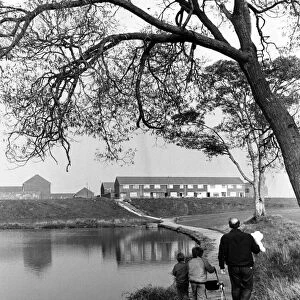 Mill Farm Pond, Kirkby. 25th October 1985