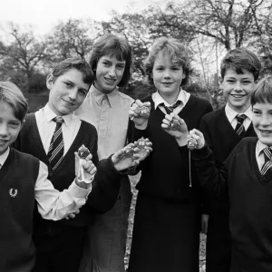 Fartown High School Orienteering Team Print 1987