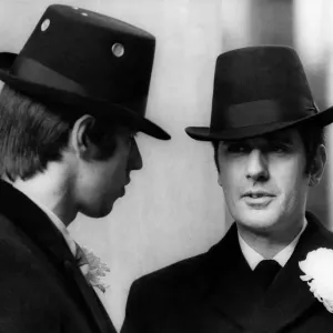 Fashion 1960s. On Tuesday (5-12-67) Lord John presented a collection of 1968 hats named Fashion 1960s. On Tuesday (5-12-67) Lord John presented a collection of 1968 hats named