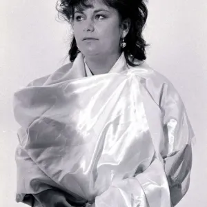 Fashion from comedian Dawn Fench - Dawn French creating a wedding dress Fashion from comedian Dawn Fench - Dawn French creating a wedding dress