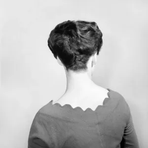 Fashion: Hair styles by Raymond. April 1956 B475