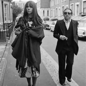 David Bailey Stands Bail for Penelope Tree Print 1972 David Bailey Stands Bail for Penelope Tree Print 1972