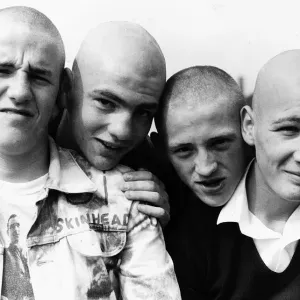 Fashion Skinheads Print circa 1980