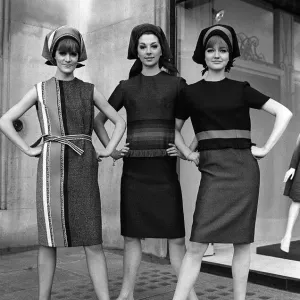 London Fashion Week 1964 Print: Striped Style